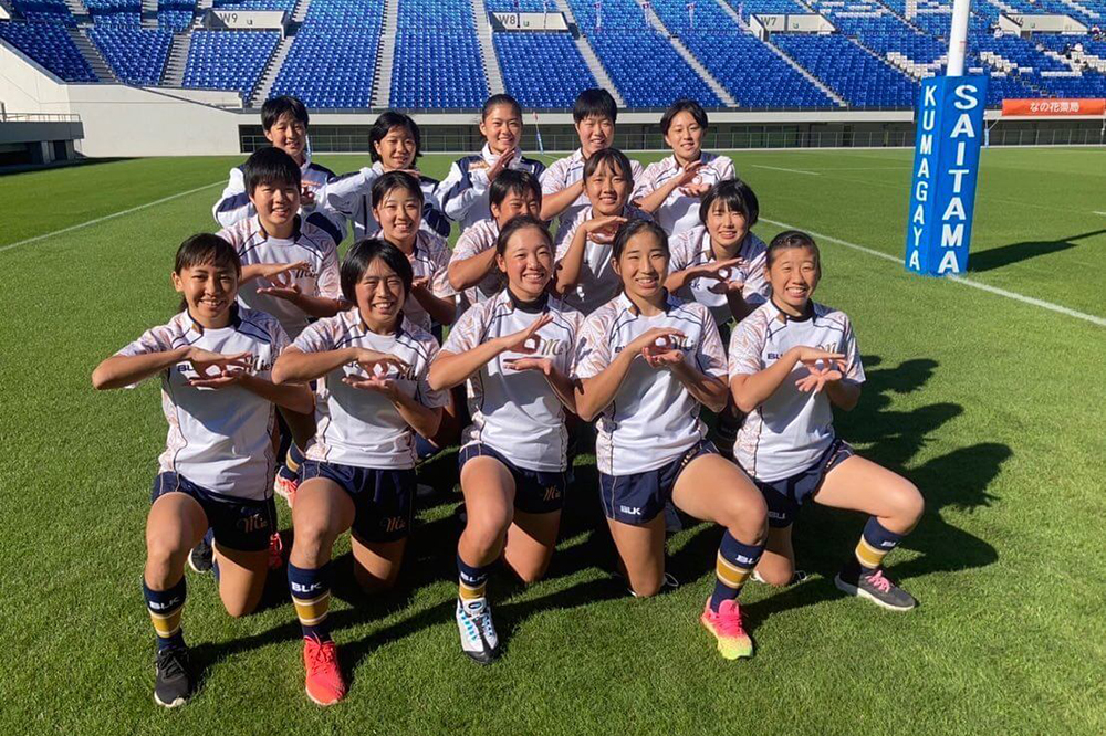 U18全国女子セブンズで上位進出を果たすジュニアチーム